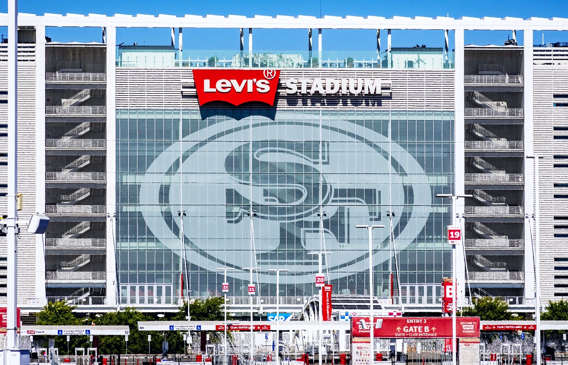 Levi's Stadium, the home of the San Francisco 49ers.