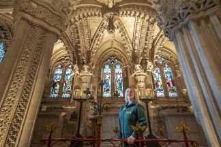 Refurbishment lifts historic chapel artwork out of the shadows