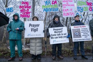 US anti-abortion group planning series of protests outside Scottish hospital