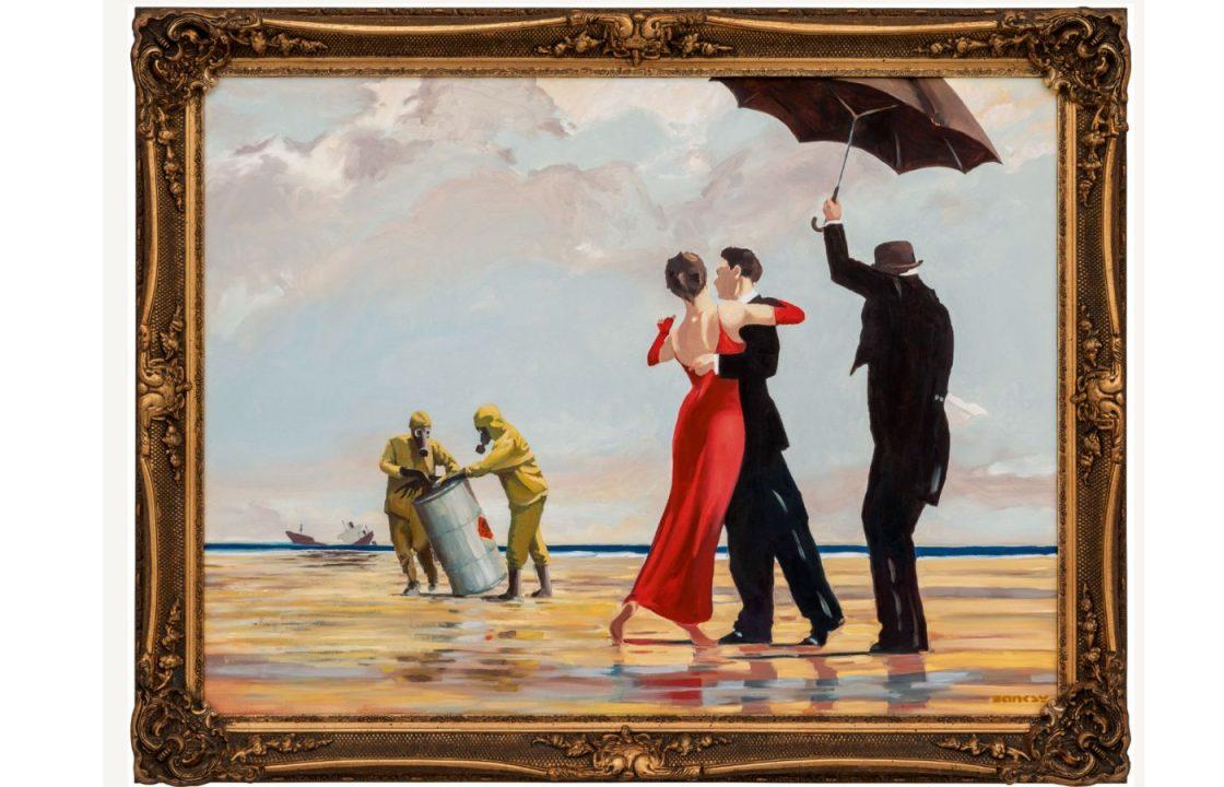 Banksy’s Vettriano work owned by Blink-182 star sells for £4.3m