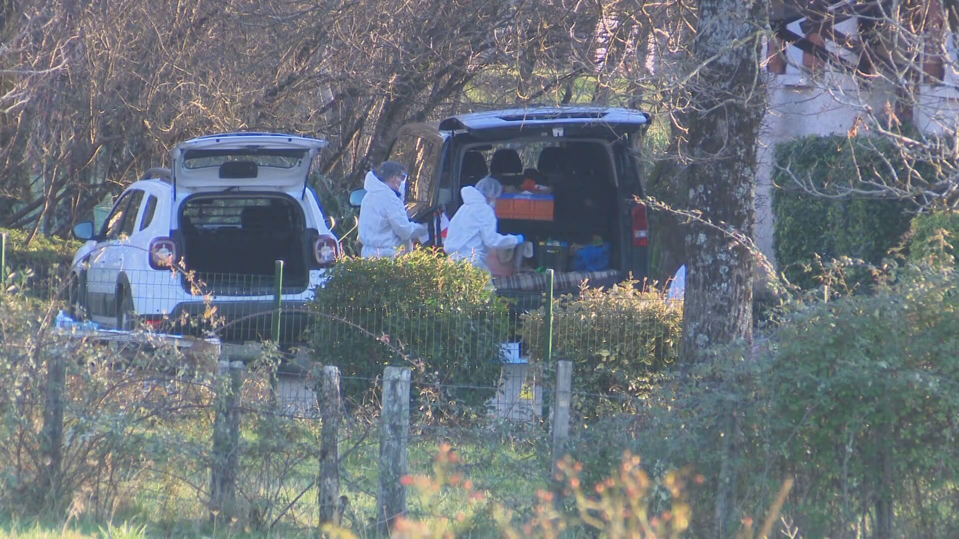 A couple in their 60s were found dead in France.