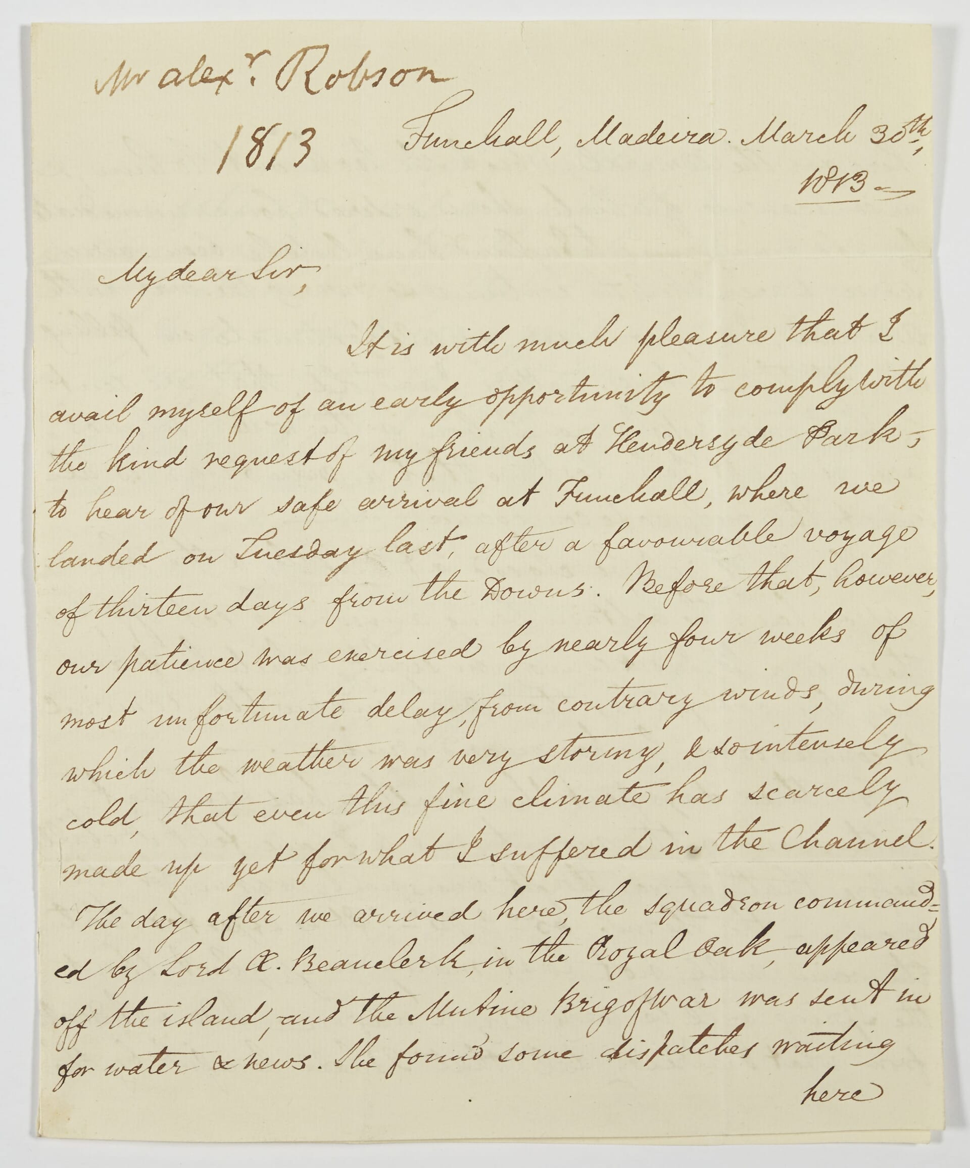 Letter from Ninian Jeffrey [Factor on Coigach], New Kelso to Henry Barclay, Secretary to the Commission for Annexed Estates, Edinburgh, concerning building a school and schoolhouse .