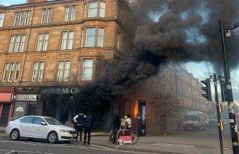 Victoria Road reopens after firefighters tackle café blaze