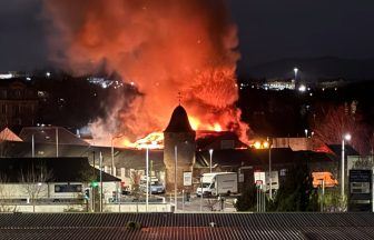 ‘Keep windows and doors closed’: Firefighters tackle blaze in Musselburgh storage warehouse