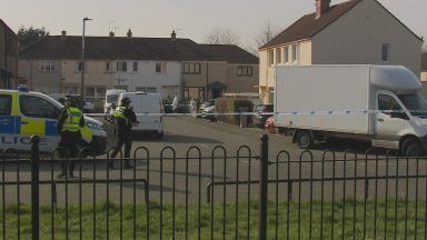 Hunt for car occupants as home shot at in ‘targeted attack’ amid ongoing ‘gang war’ in Edinburgh