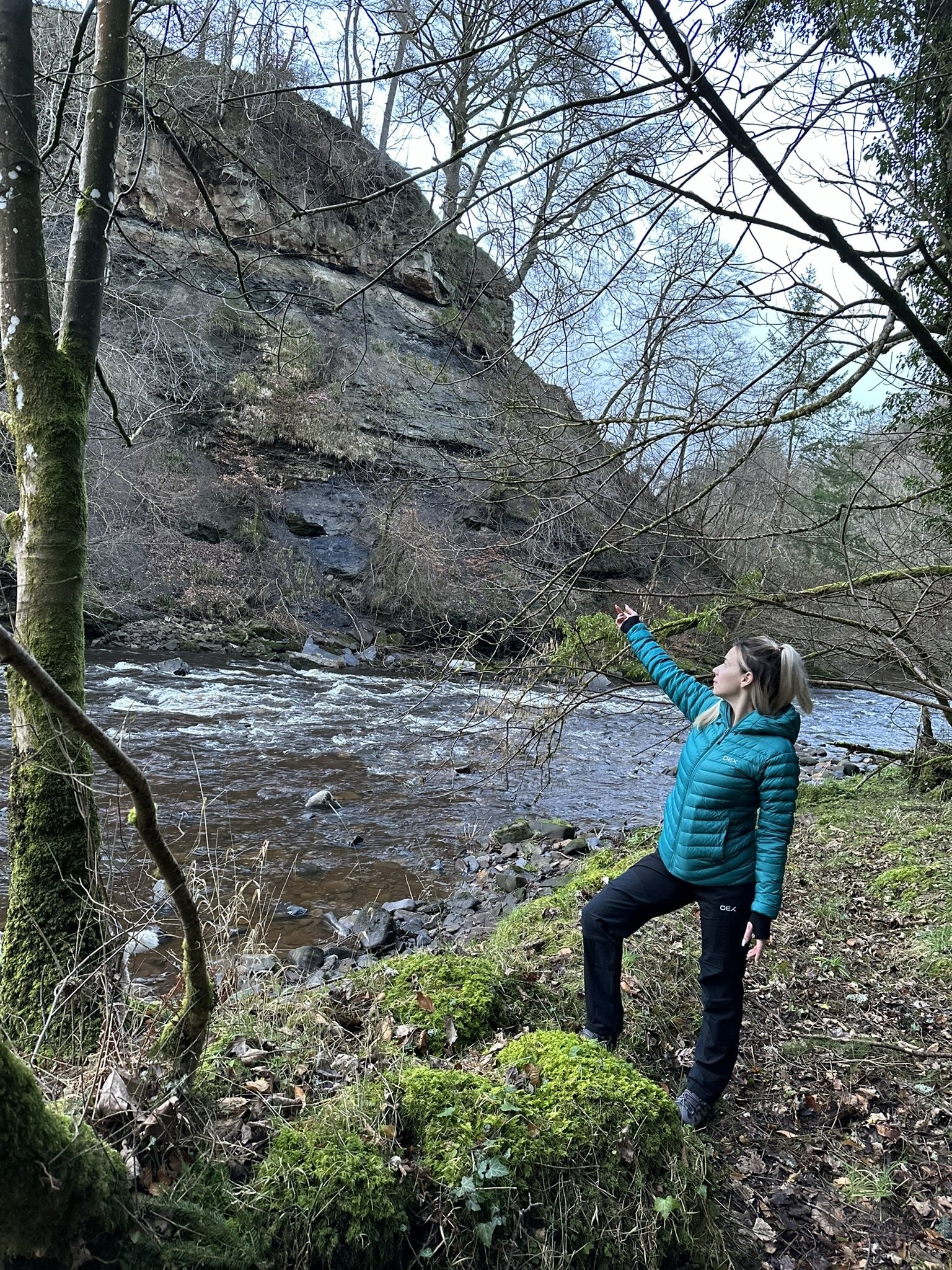 Luisa's interest in geology started from a young age growing up in Largs on the Firth of Clyde, North Ayrshire.