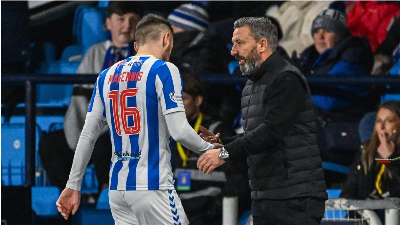 Kilmarnock boss Derek McInnes hopes Kyle Magennis’ injury is not serious