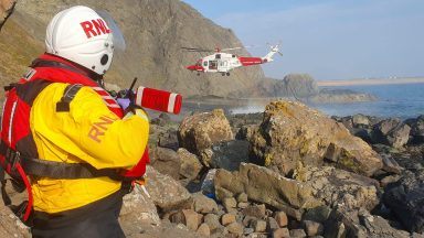 Woman ‘significantly injured’ after falling from height on Fife coastal path