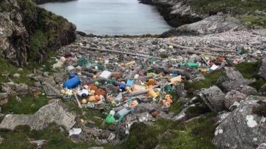 Fishing and aquaculture to blame for a third of litter on island beaches, report finds