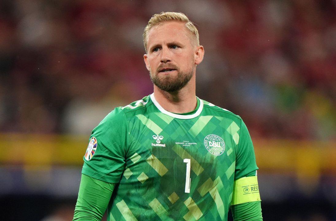 Celtic face anxious wait after Kasper Schmeichel suffers shoulder injury during international duty