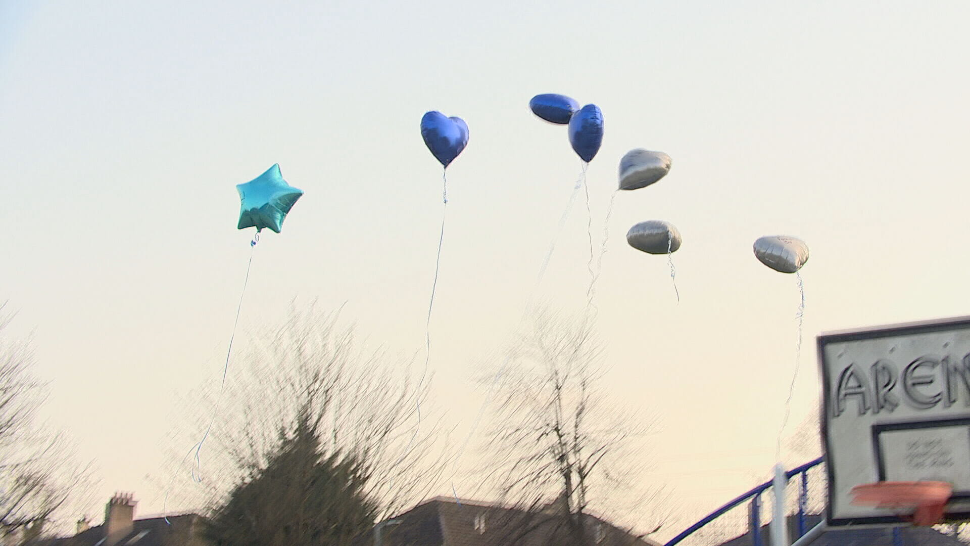 Balloon release in memory of teenager Amen Teklay