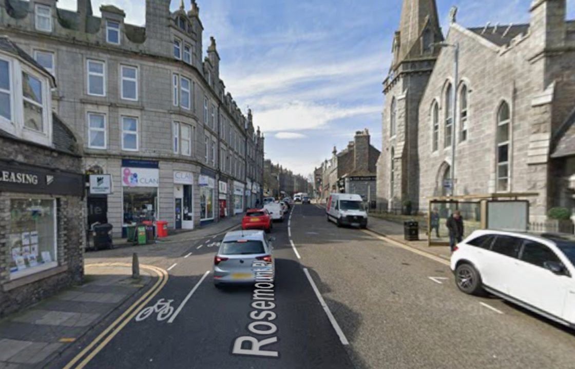 Man charged after pedestrian hit by car on Rosemount Place in Aberdeen and taken to hospital