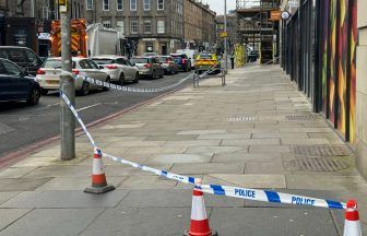 Man taken to hospital after being found injured on street in Edinburgh