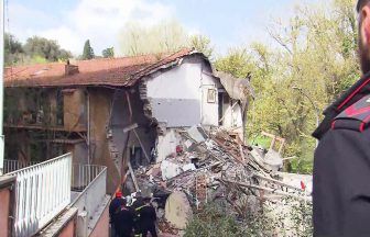 Scots tourist ‘fighting for life’ in hospital after explosion at B&B in Rome