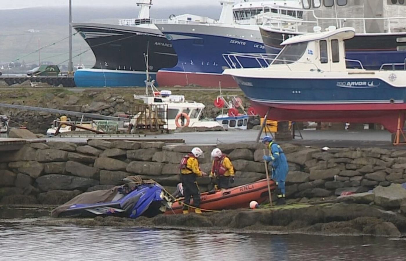 Police said enquiries into the incident are ongoing.
