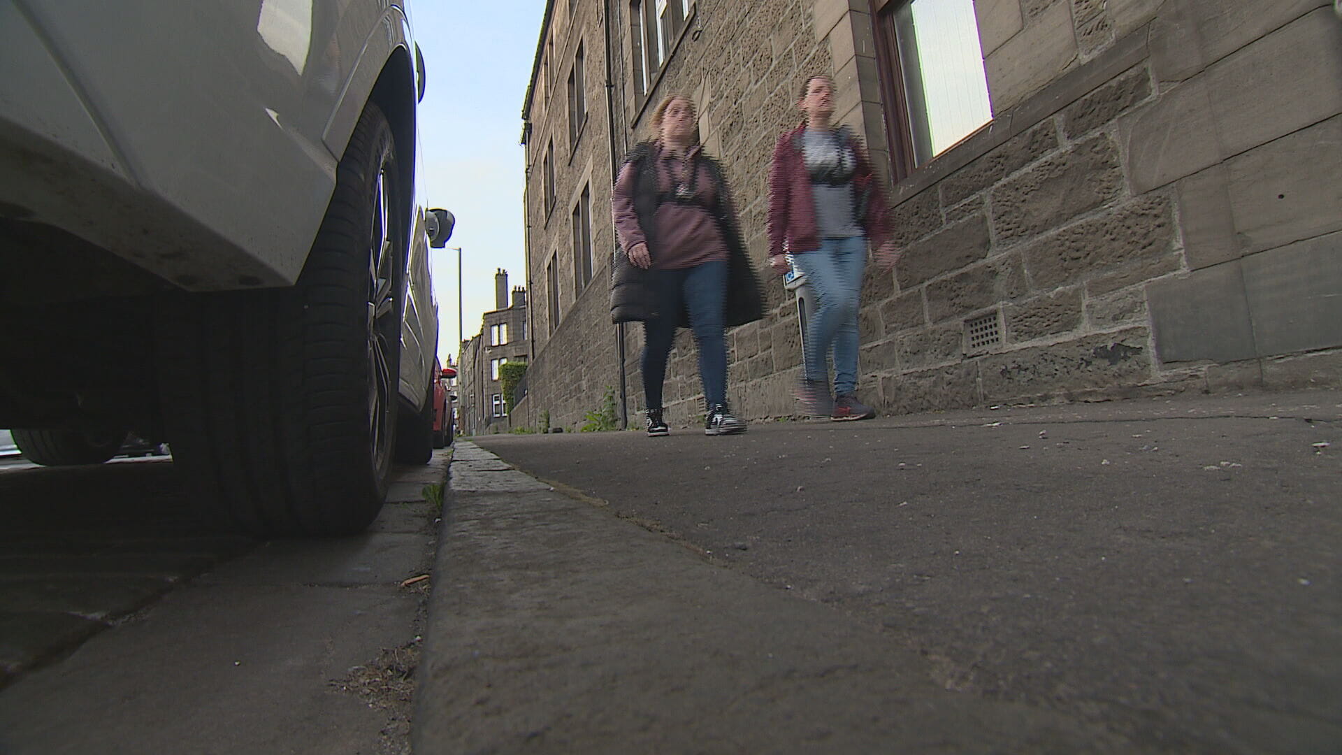Police officers patrol the streets of Dundee in crackdown on street prostitution