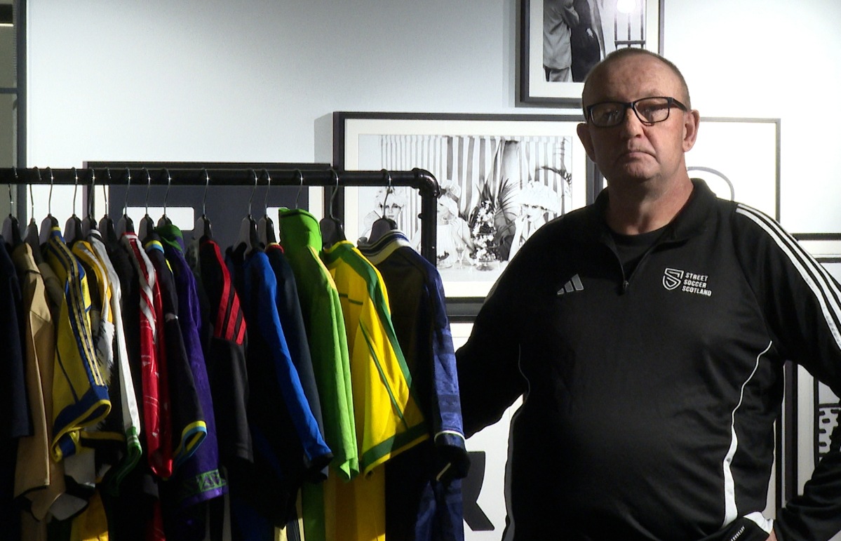 Brian Pearson has been involved in Street Soccer for four years.
