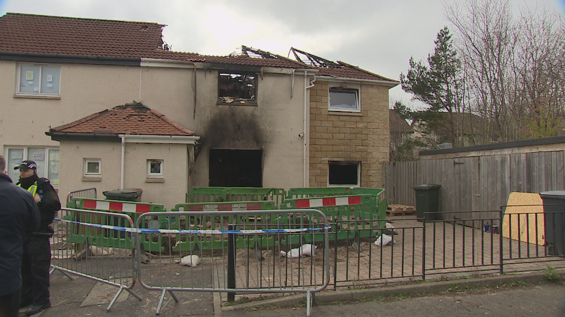 The gang war has resulted in a number of homes being firebombed.