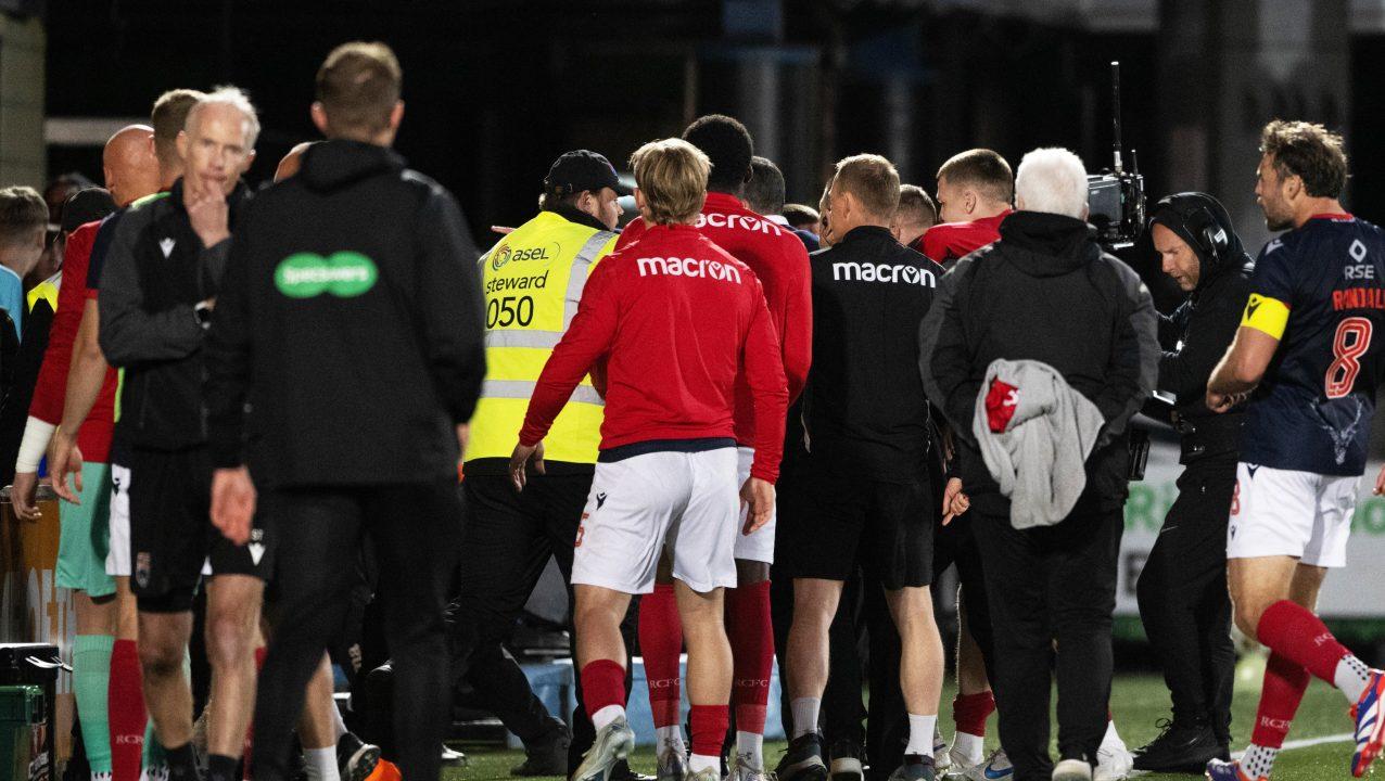 Ross County condemn Livingston fan for allegedly spitting at assistant boss
