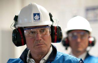 Starmer says he is ‘horrified’ steelworks are mothballed due to SNP’s ‘bad deal’