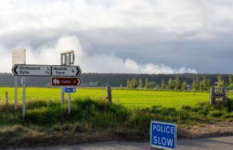 Crews battle forest wildfire between Highlands and Moray overnight