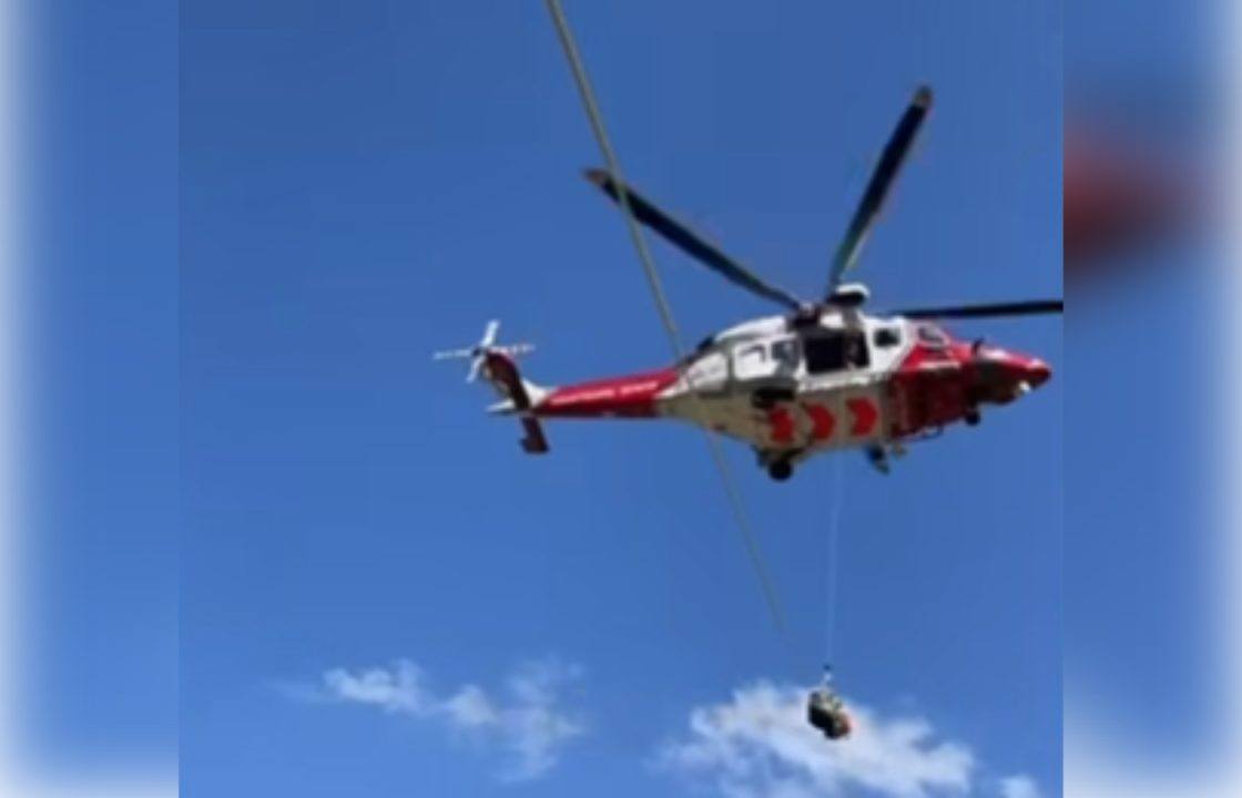 Woman airlifted after ‘serious fall’ and man breaks ankle on Highland mountain