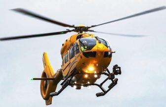 Person taken to hospital after lorry overturns on M90 near Perth