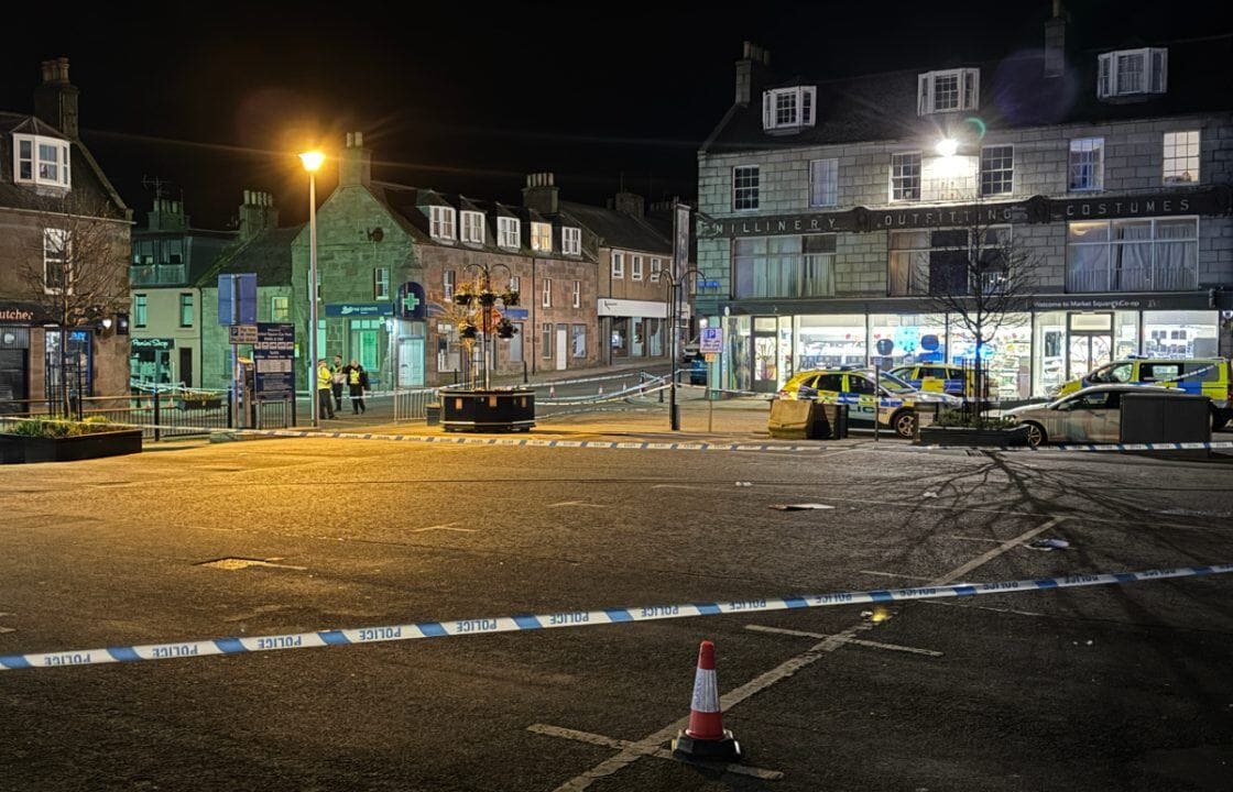 Ten days after Amen's death a teenager was stabbed in Stonehaven town centre
