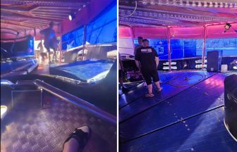 Carnival closes after waltzer car carrying three kids crashes off fairground ride