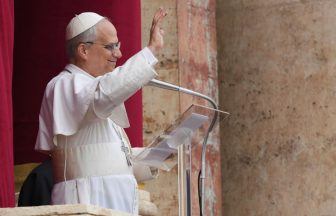 Pope Leo calls for peace in Ukraine and Gaza in first Sunday blessing