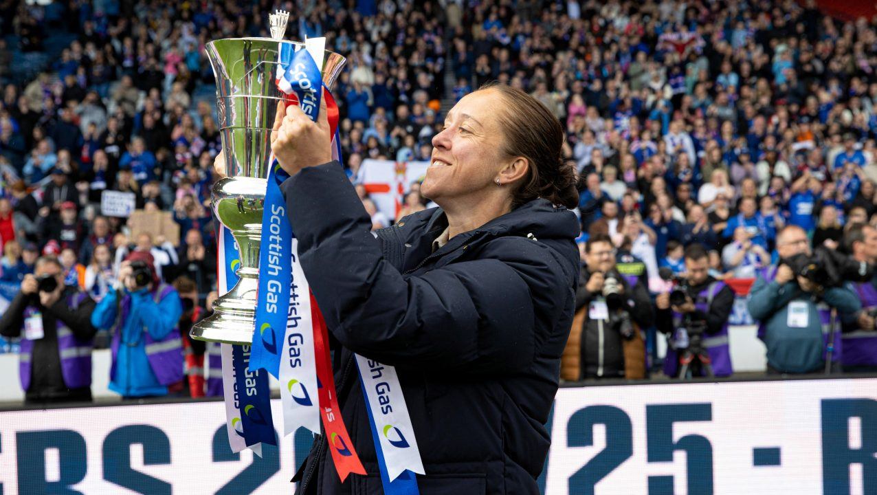 Jo Potter credits her Rangers team for bouncing back strongly after league agony