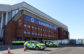 Woman among two charged after police officer ‘assaulted’ before Old Firm game