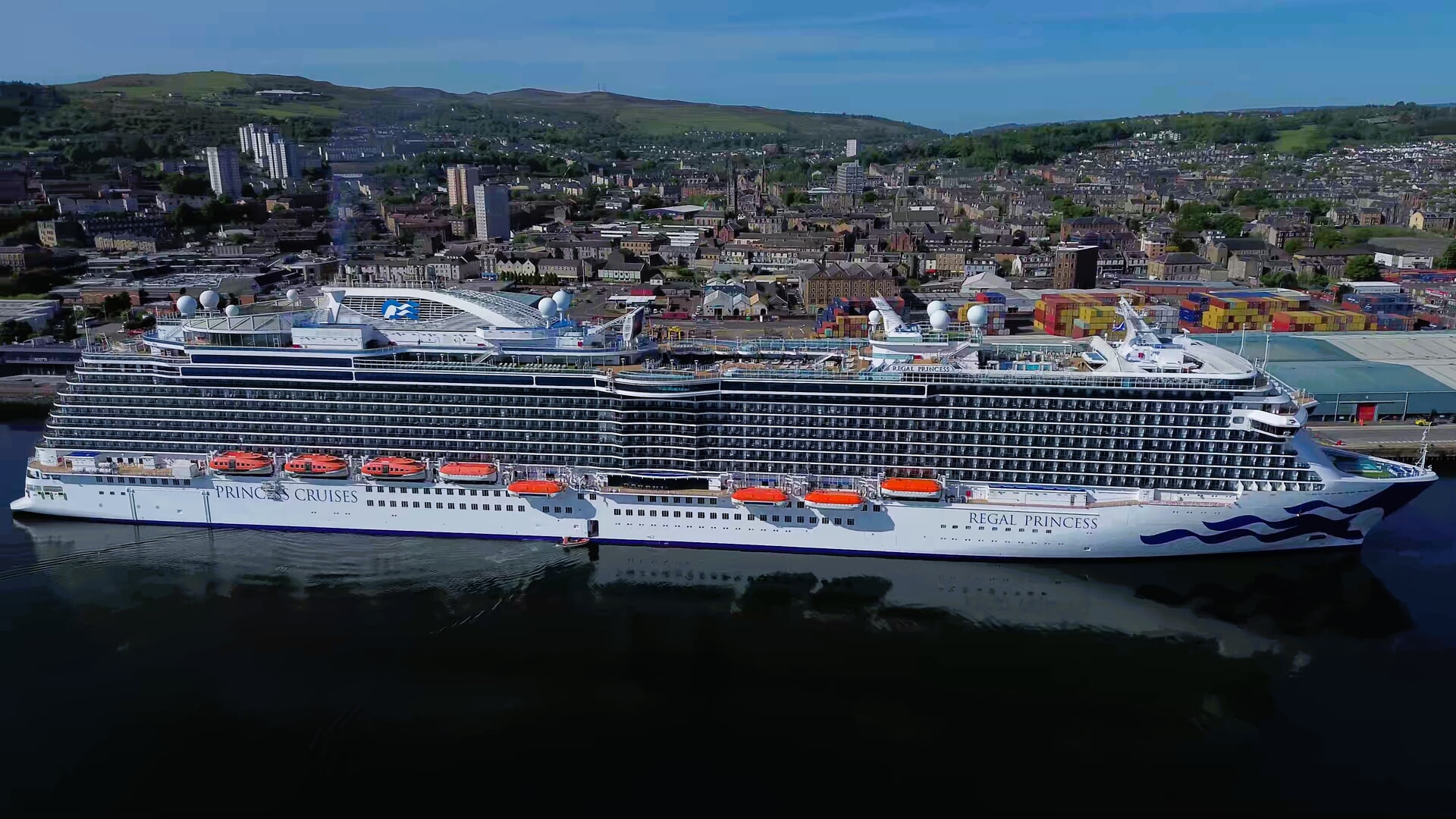 The Regal Princess is more than 1,000 feet long and carries 3,560 guests and 1,346 crew members.