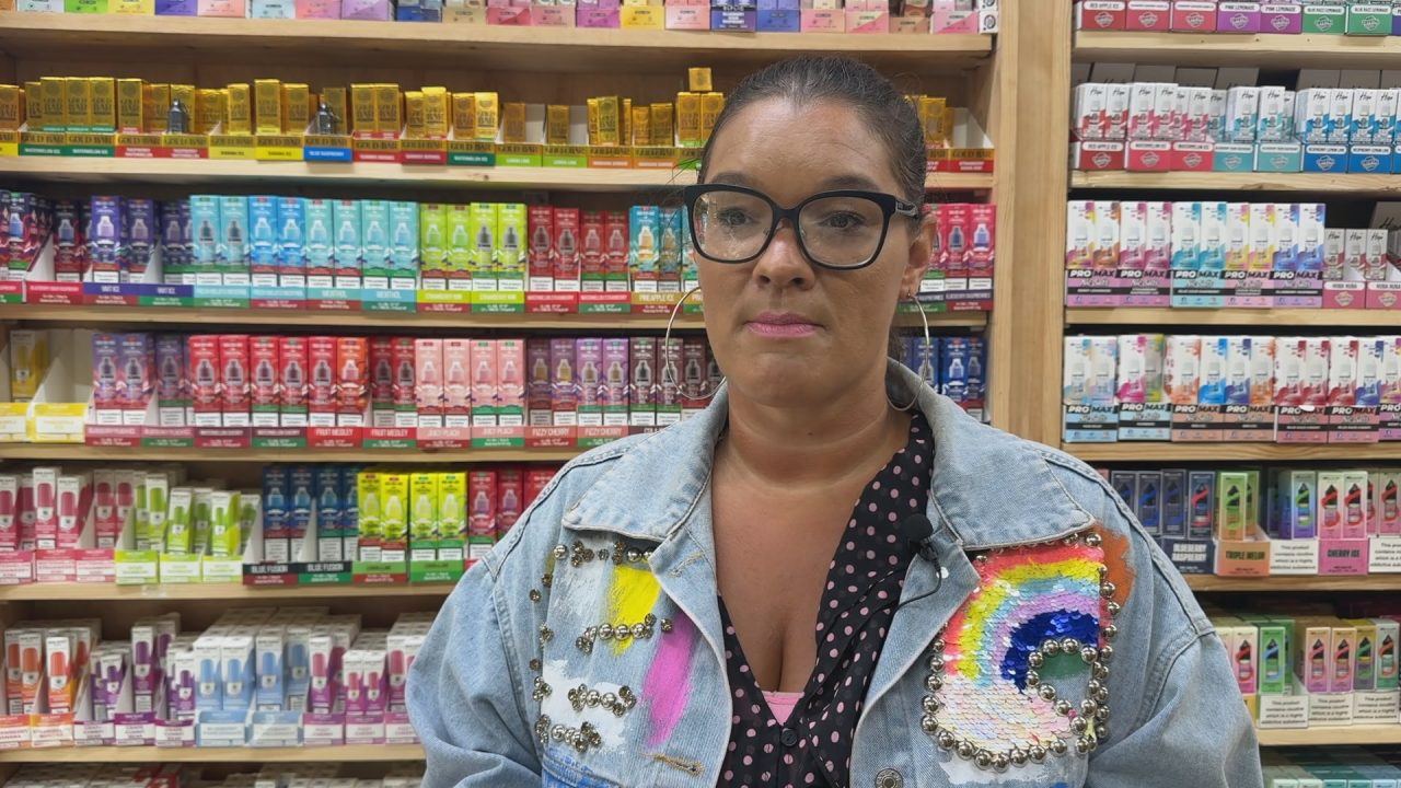 Vaper Carla Buckingham has been stockpiling.
