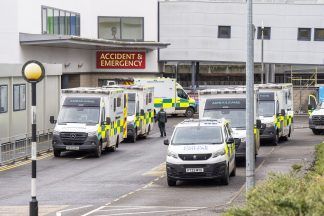 Scottish ambulance workers back strike action in consultative ballot