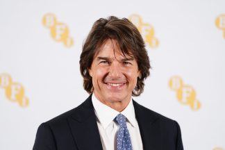 Tom Cruise says receiving BFI fellowship is ‘absolutely extraordinary’