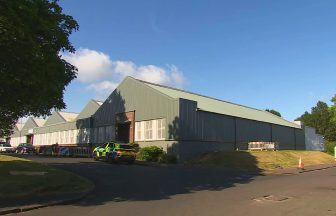Cannabis farm seized after fire breaks out at industrial unit in Glasgow