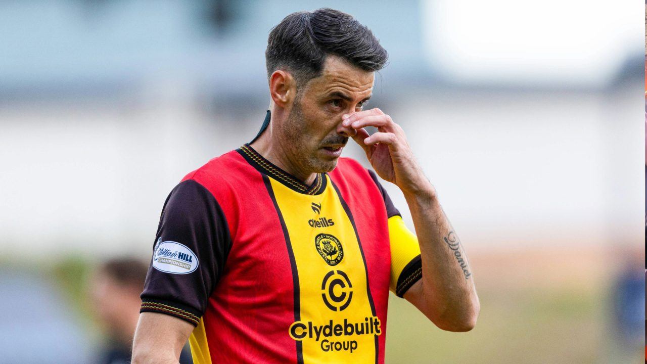 Brian Graham says Jags must ‘let shackles off’ in bid to turn Ayr tie around