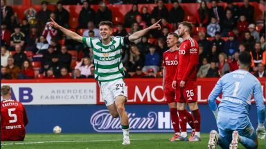 Johnny Kenny helps champions Celtic rehearse for cup final with win at Aberdeen