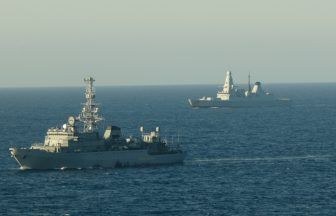 Royal Navy monitors Russian activity in waters off the Outer Hebrides