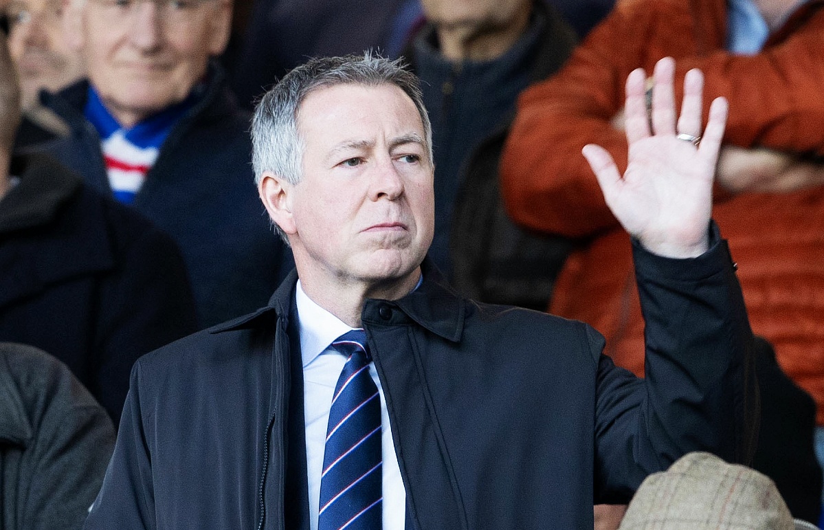 Rangers board member Fraser Thornton.