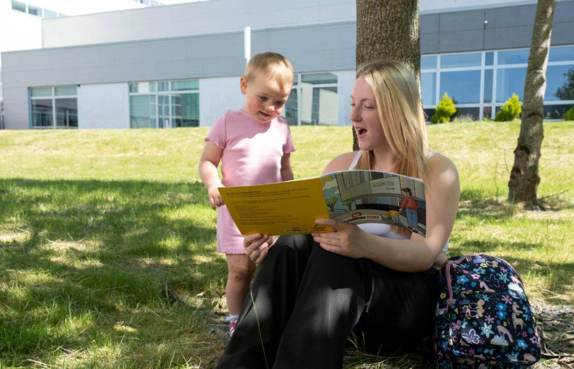 New children’s book to encourage parents to return to education