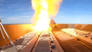 Royal Navy destroyer obliterates supersonic missile off coast of Scotland