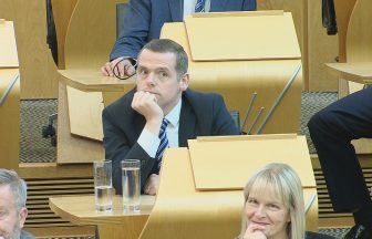 Former Tory leader Douglas Ross kicked out during FMQs