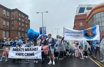 ‘He was so full of life’: Family of teen march through Glasgow streets against knife crime