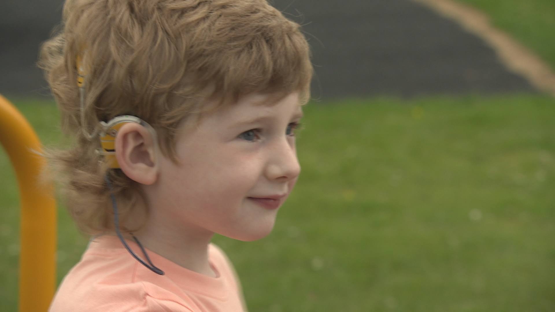Cameron Stark was born deaf
