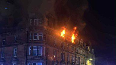 Firefighter among several injured in Perth flat blaze as 40 people evacuated