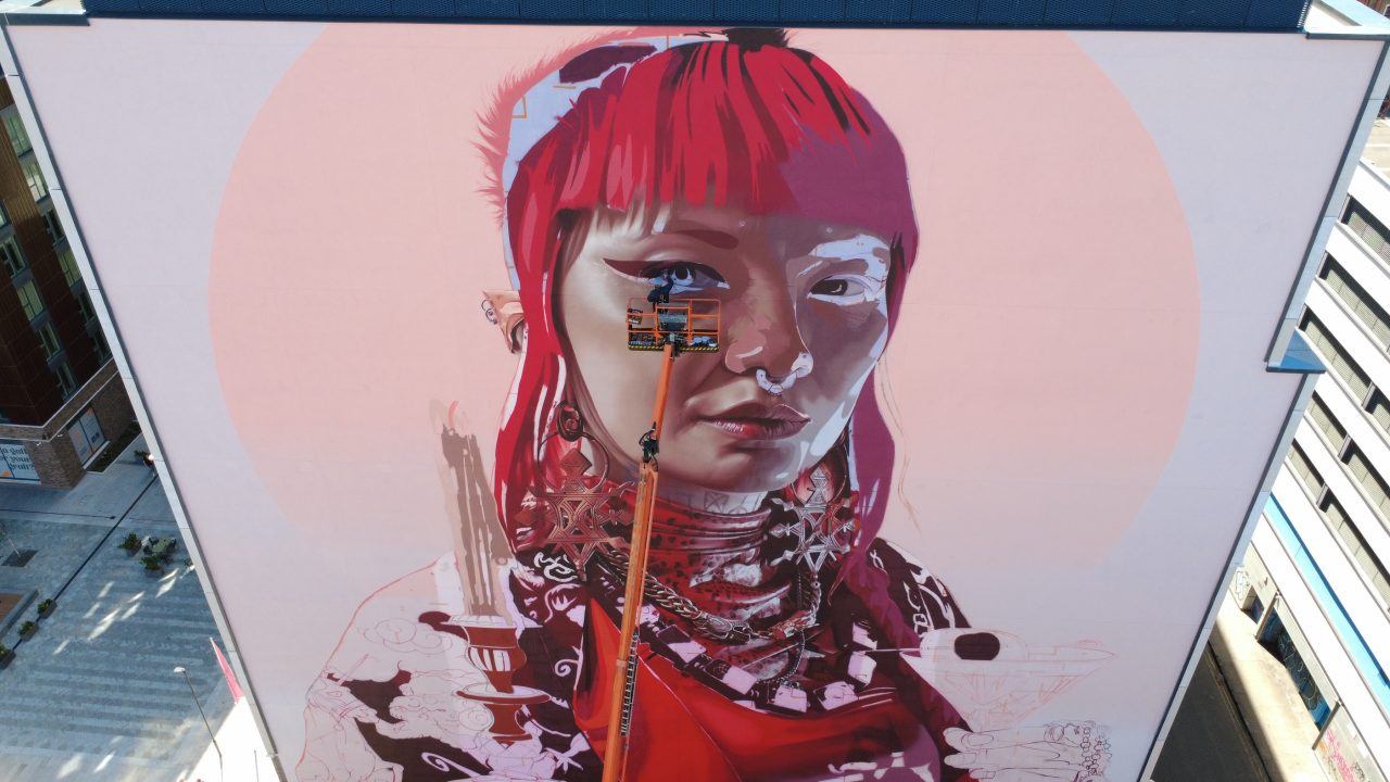 Australian artist to transform Glasgow wall with huge mural