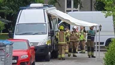 Aberdeen street cordoned off after police raid property