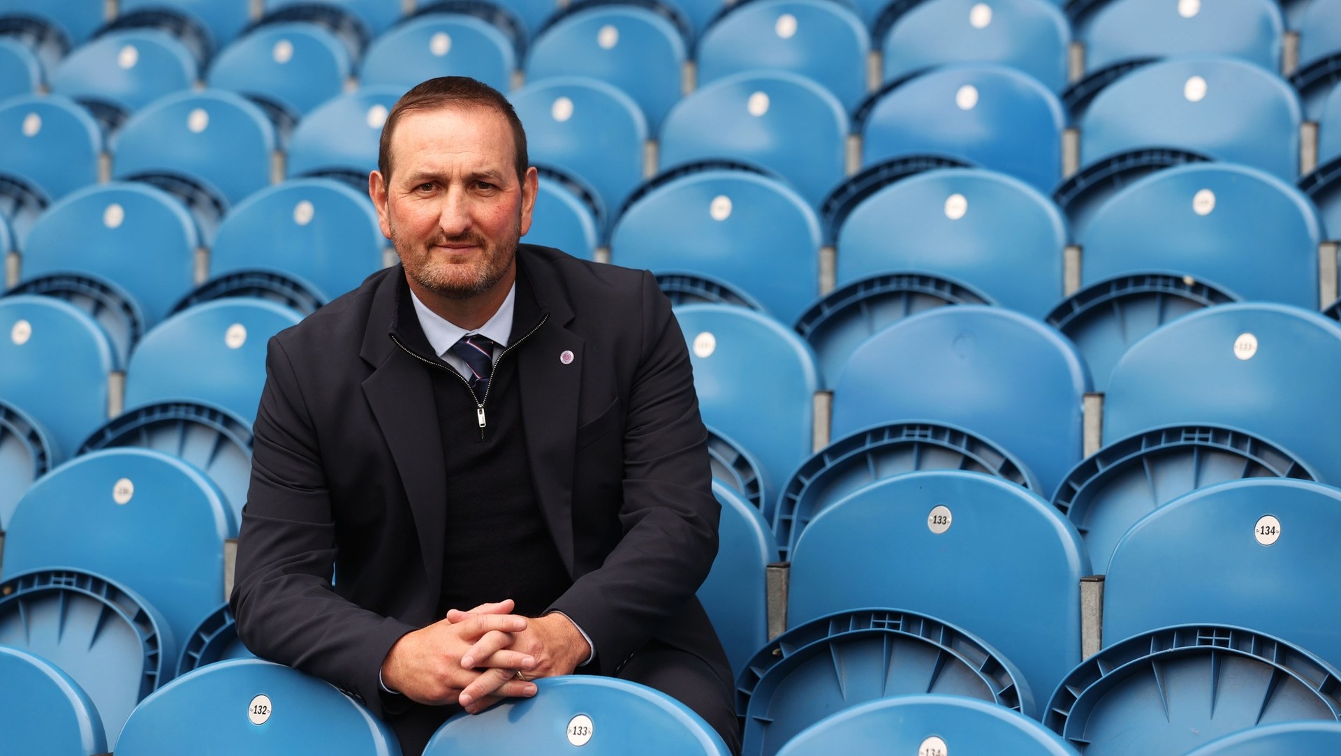 Rangers sporting director Kevin Thelwell says Russell Martin was brought in to deliver a specific style of play